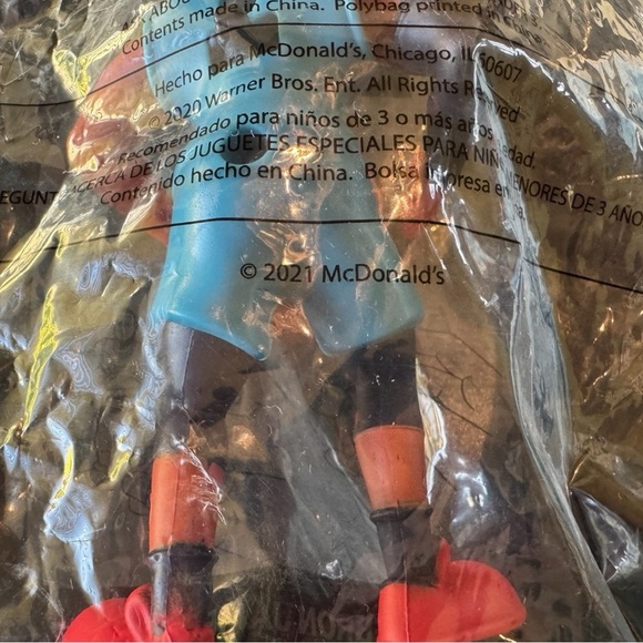 2021 McDonald’s Space Jam: A New Legacy - LeBron James Toy #3 (Sealed) - Picture 3 of 4